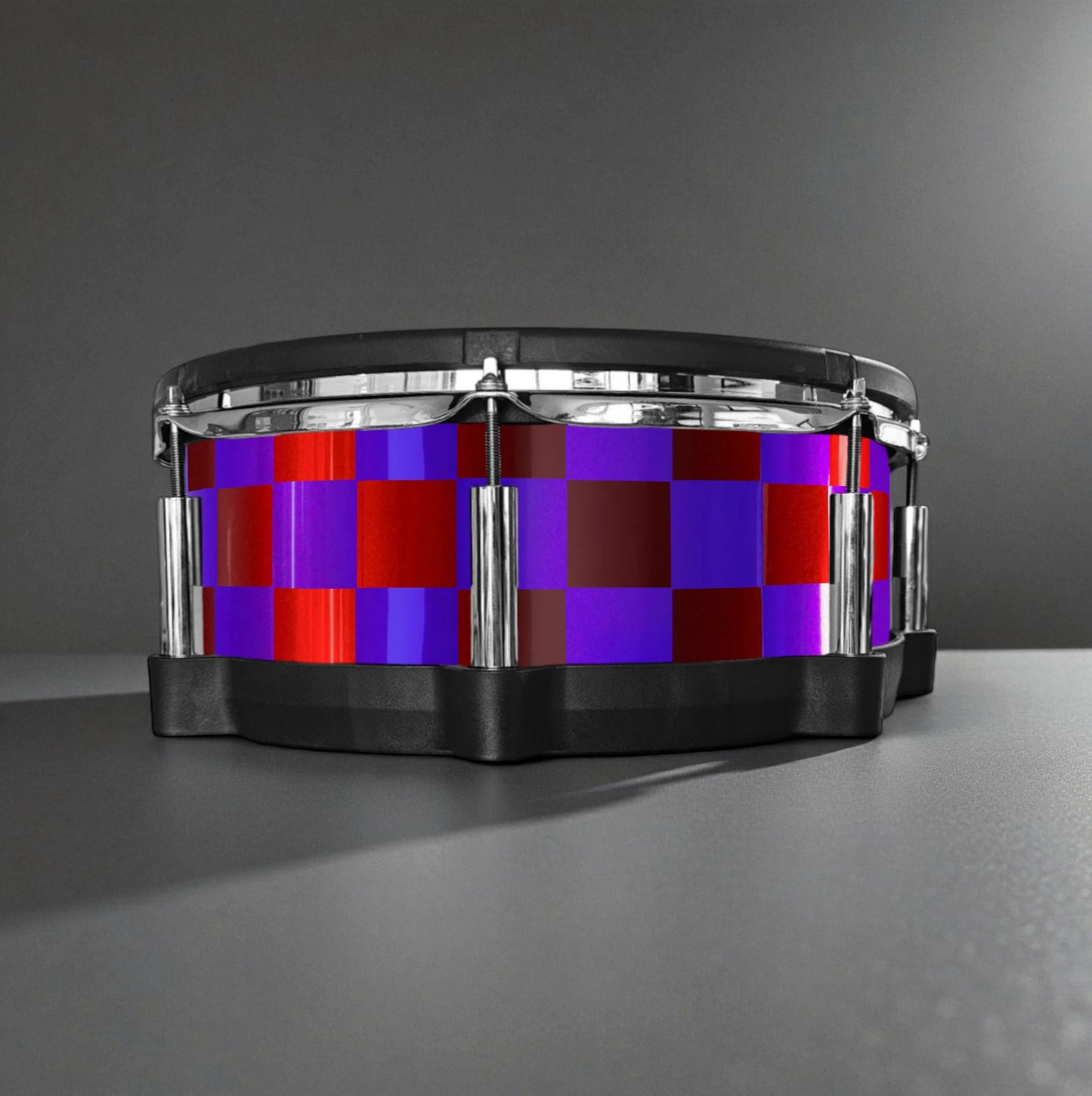 Checkerboard Drum Wrap