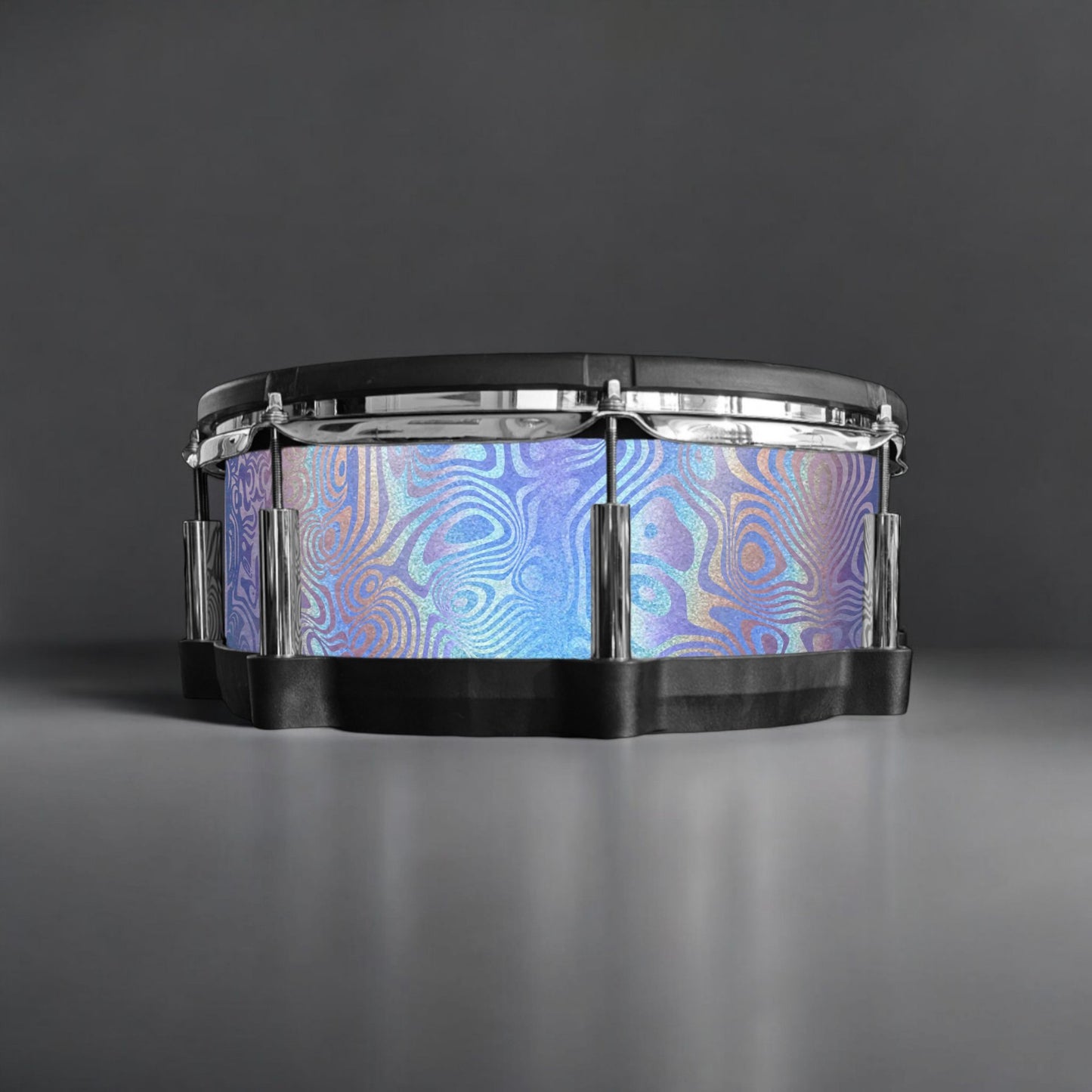 Psychedelic Swirl Drum Wrap