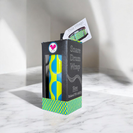 Negative Circles Drum Wrap
