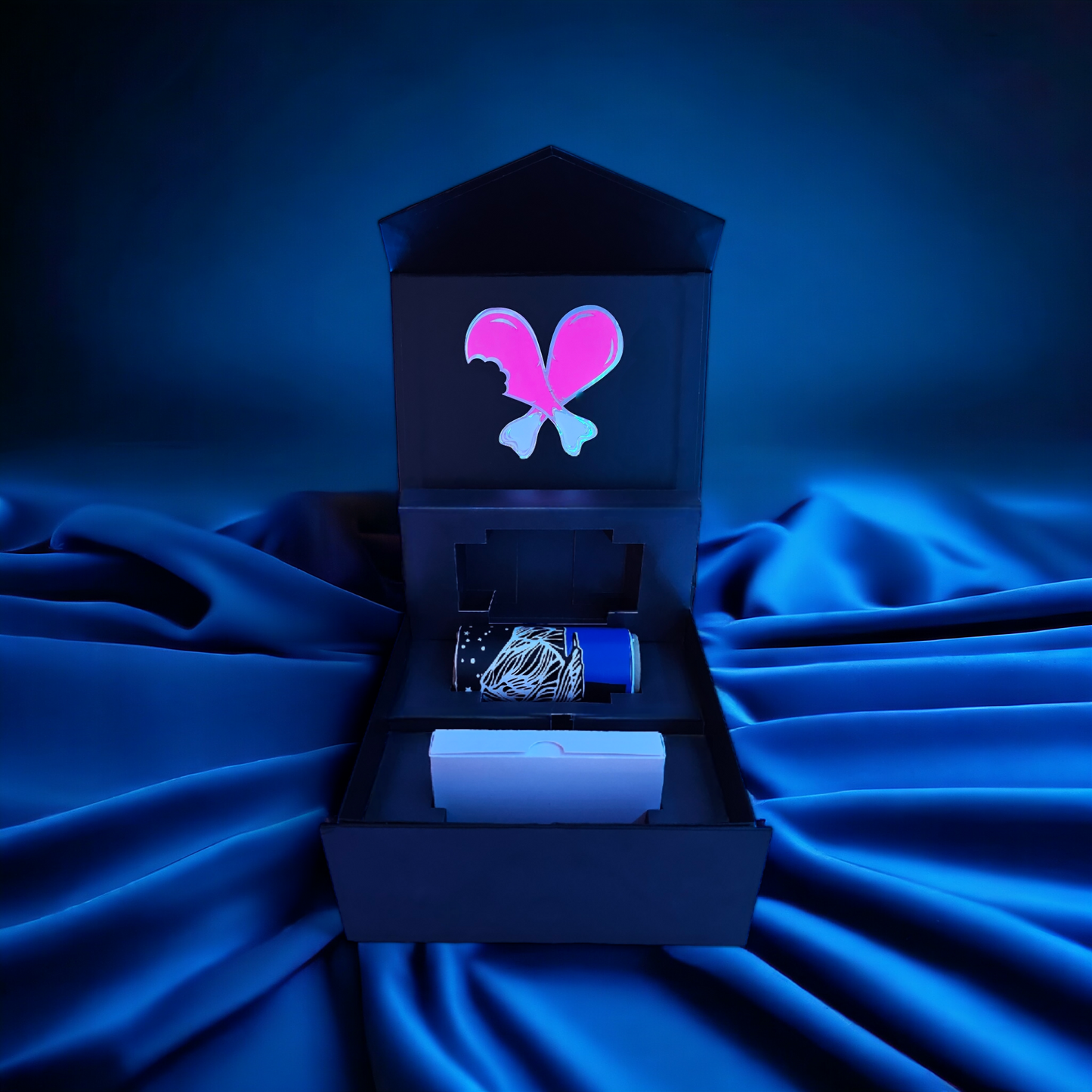 Mountain Lake Drum Wrap - Night