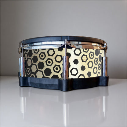 Hexagonal Fade Drum Wrap