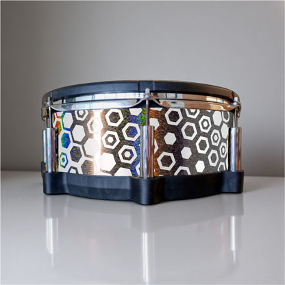Hexagonal Fade Drum Wrap