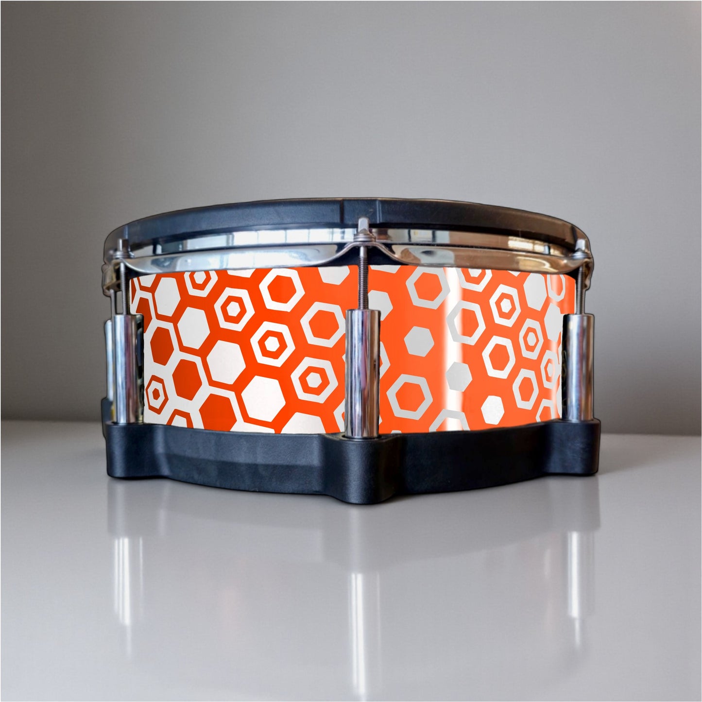 Hexagonal Fade Drum Wrap