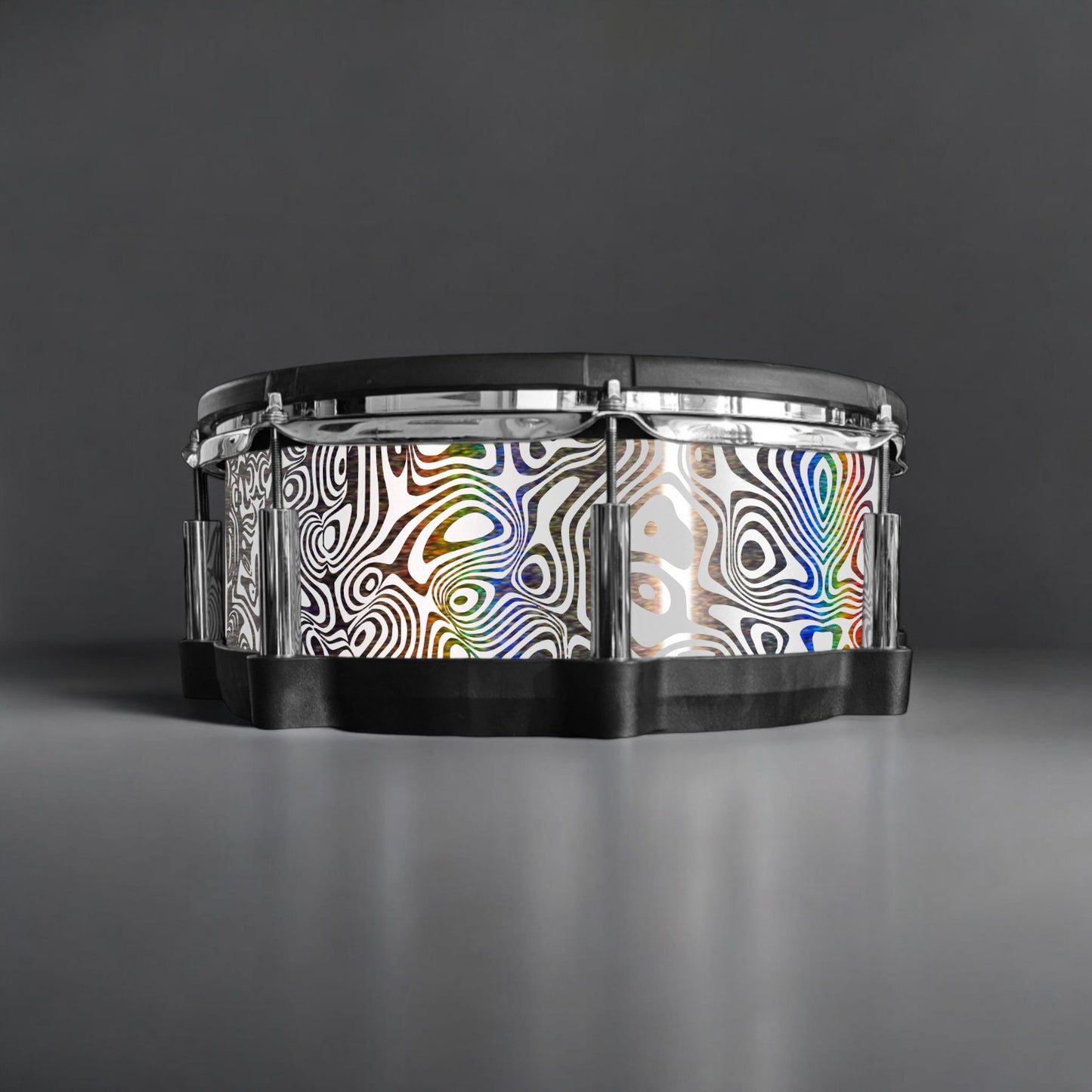 Psychedelic Swirl Drum Wrap