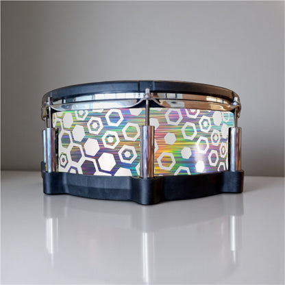 Hexagonal Fade Drum Wrap