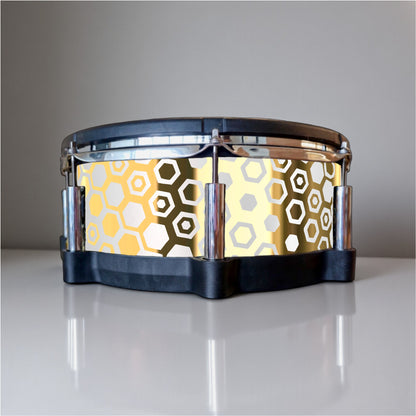Hexagonal Fade Drum Wrap