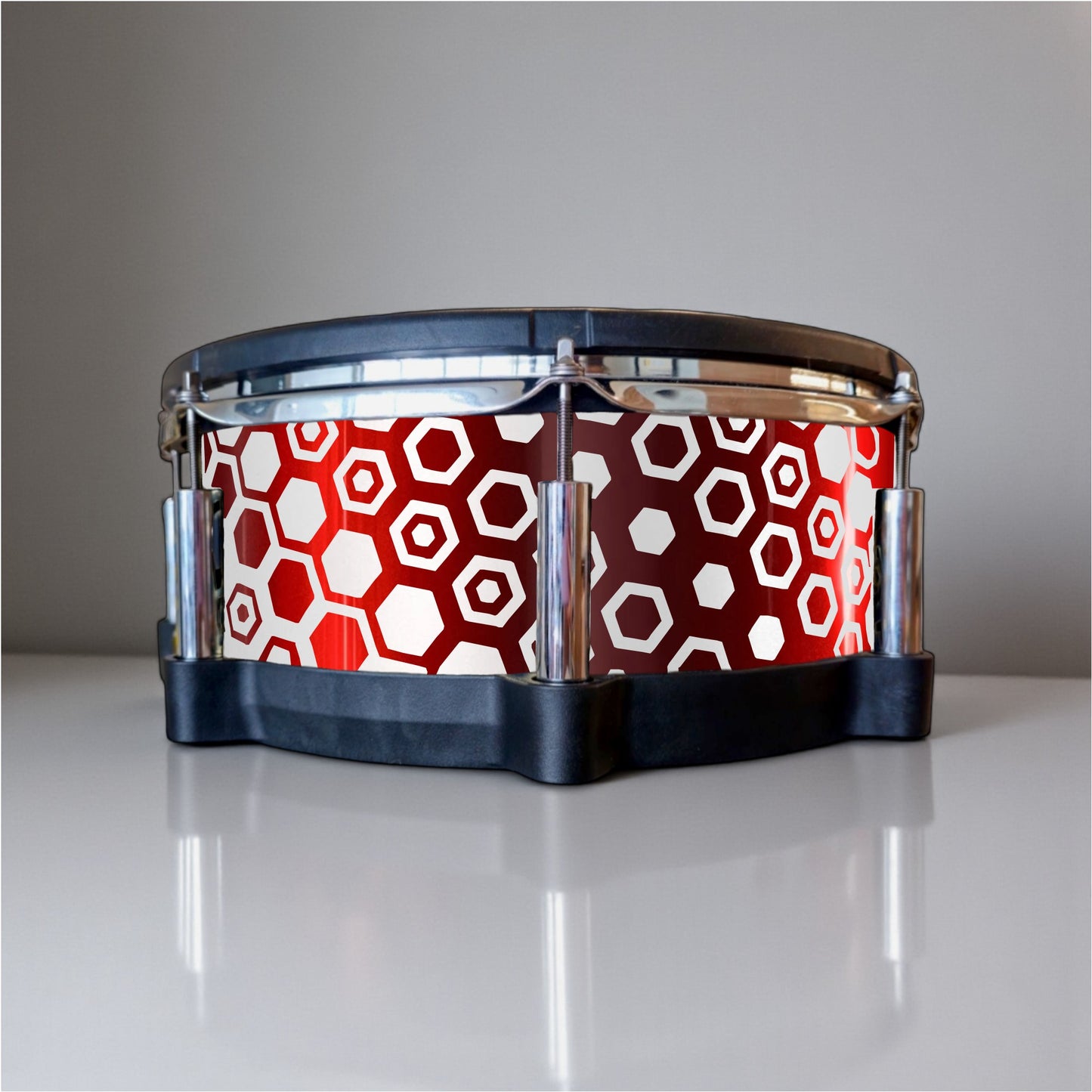 Hexagonal Fade Drum Wrap