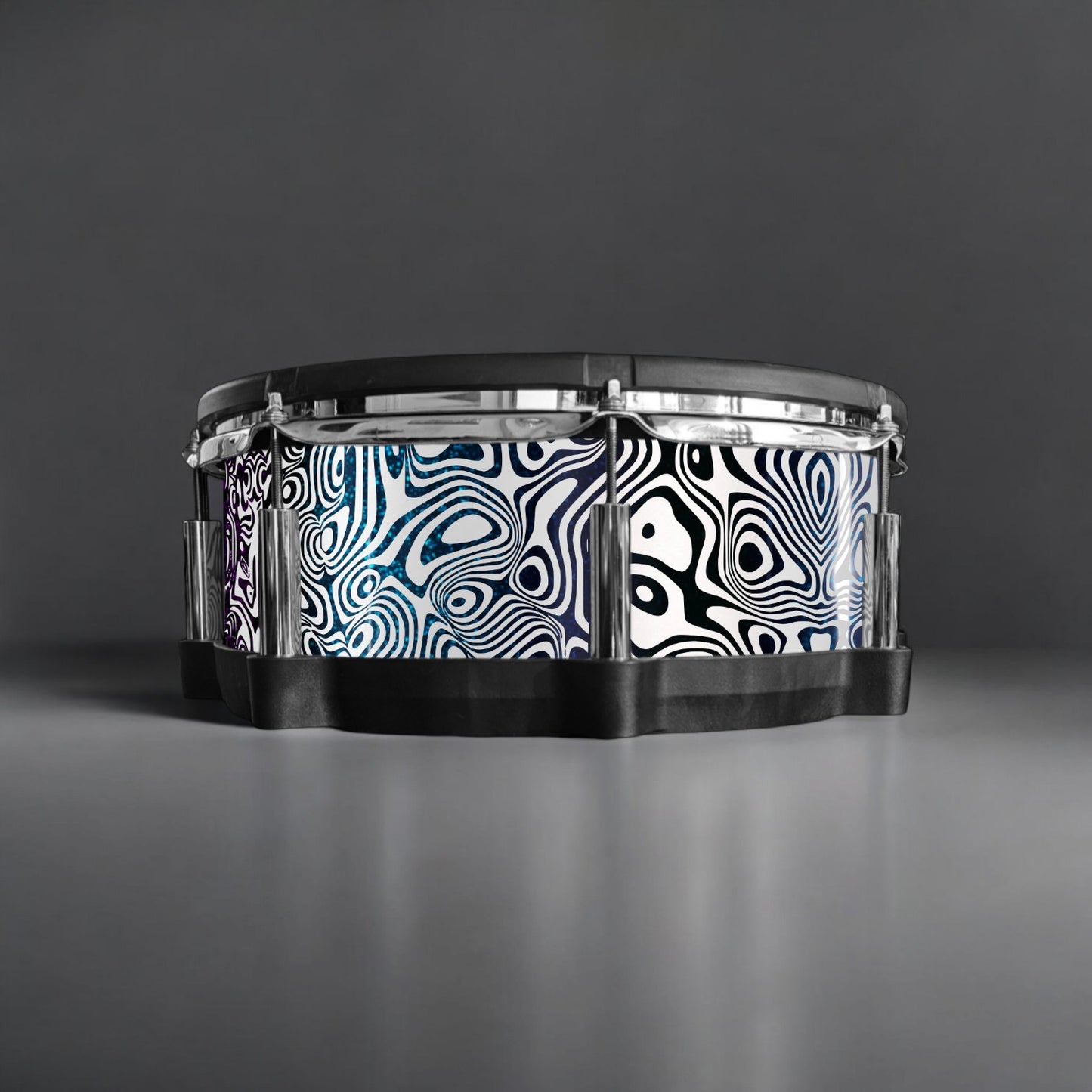 Psychedelic Swirl Drum Wrap