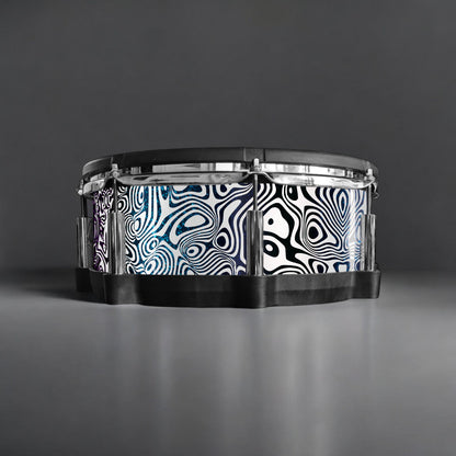 Psychedelic Swirl Drum Wrap