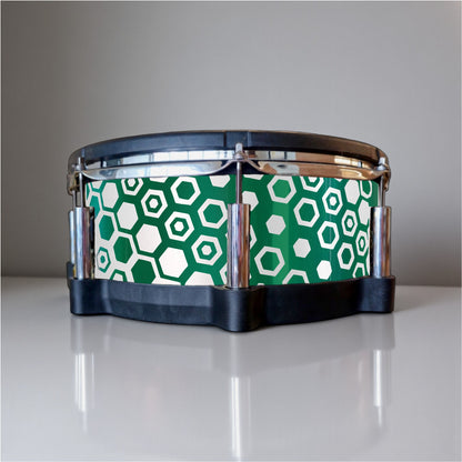 Hexagonal Fade Drum Wrap