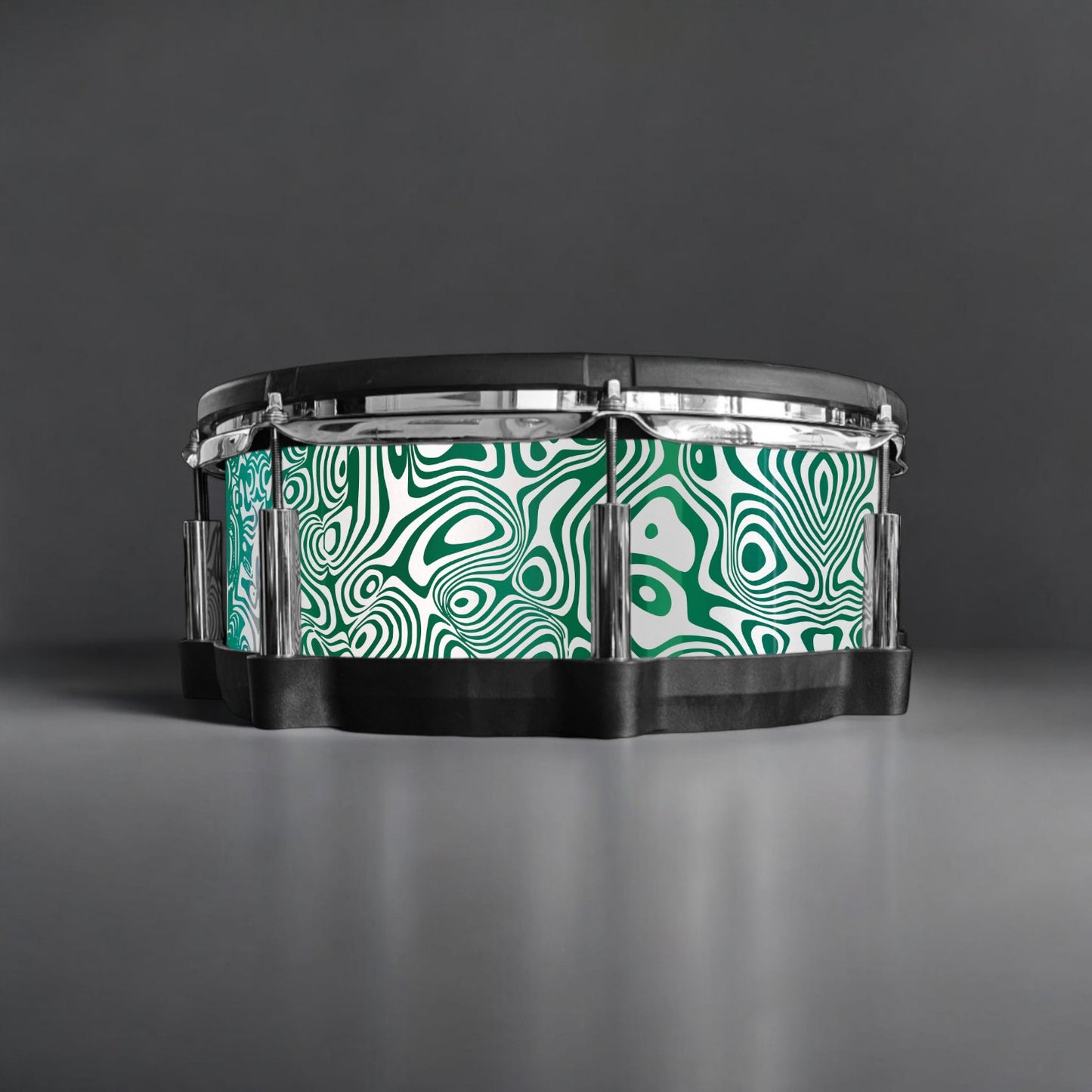 Psychedelic Swirl Drum Wrap