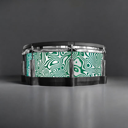 Psychedelic Swirl Drum Wrap