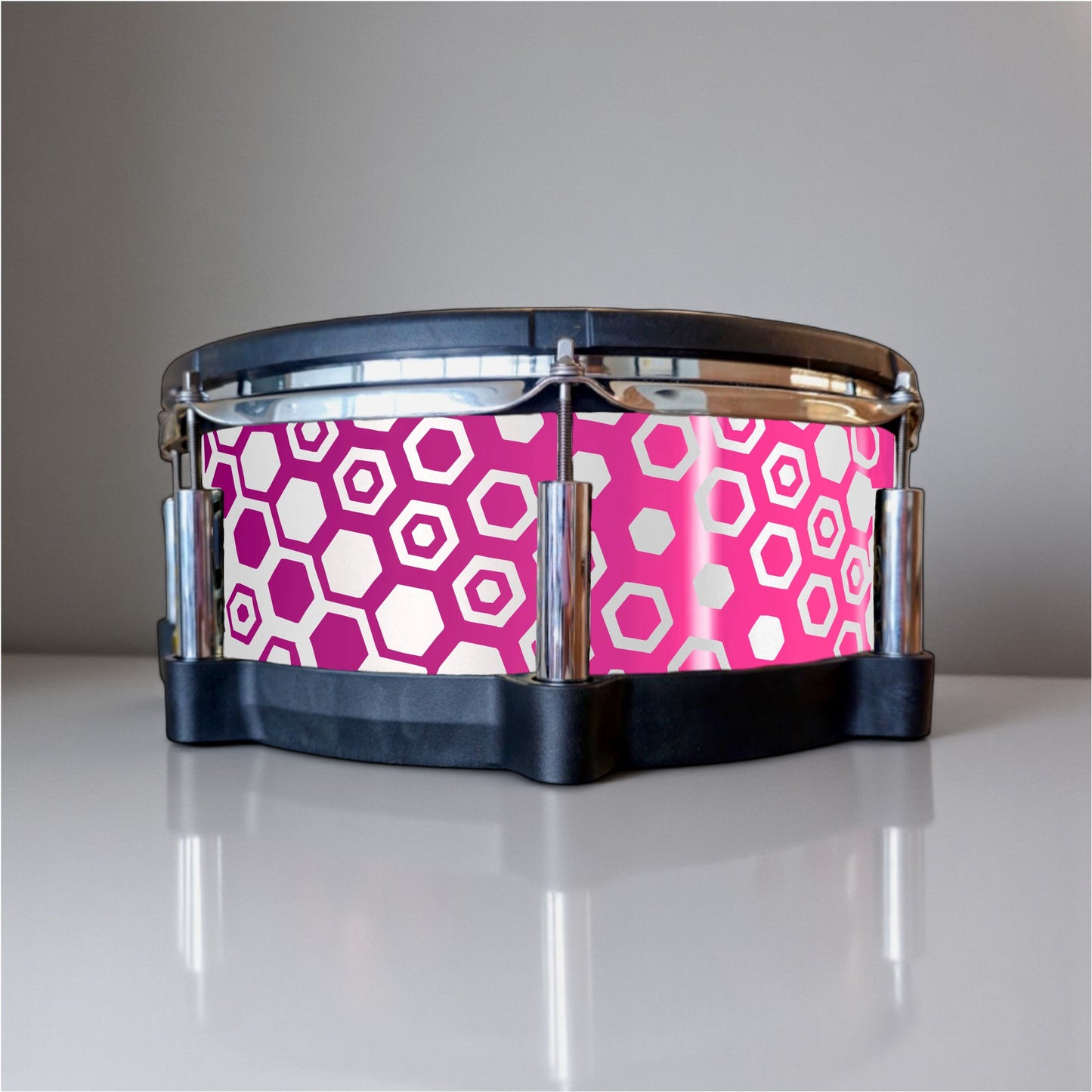 Hexagonal Fade Drum Wrap