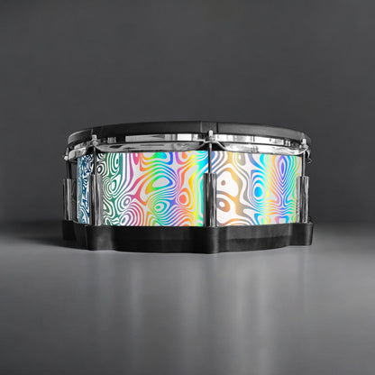 Psychedelic Swirl Drum Wrap
