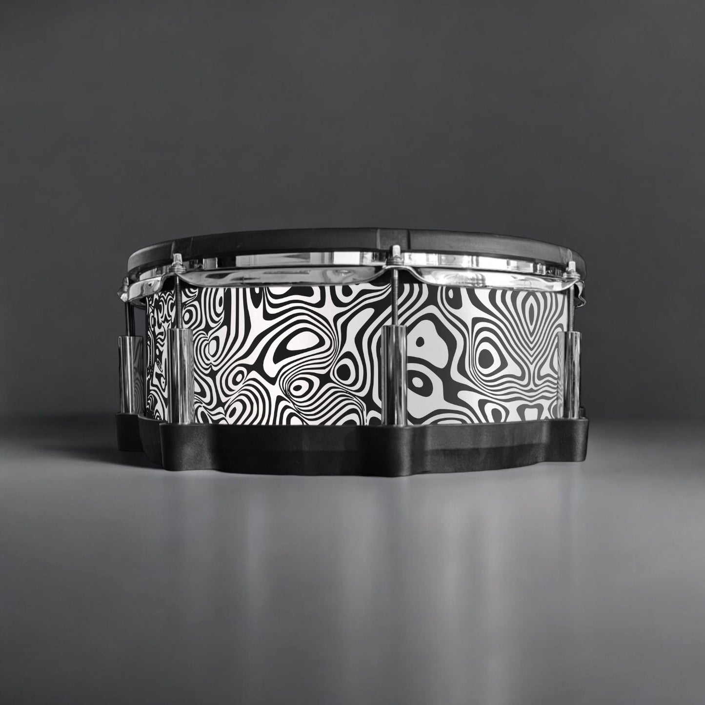 Psychedelic Swirl Drum Wrap