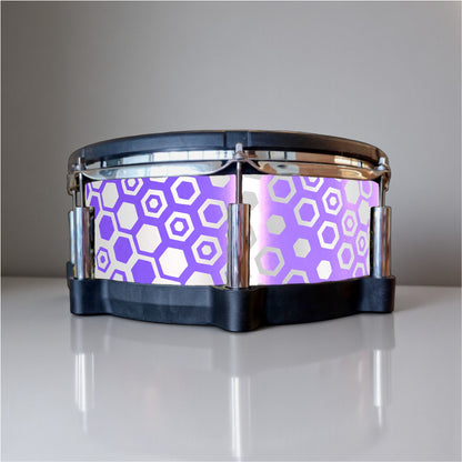 Hexagonal Fade Drum Wrap