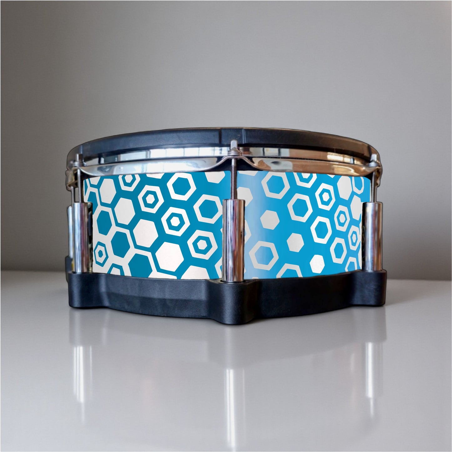 Hexagonal Fade Drum Wrap