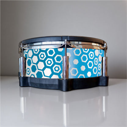 Hexagonal Fade Drum Wrap