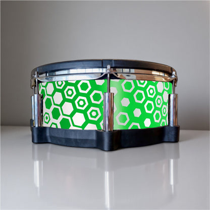 Hexagonal Fade Drum Wrap