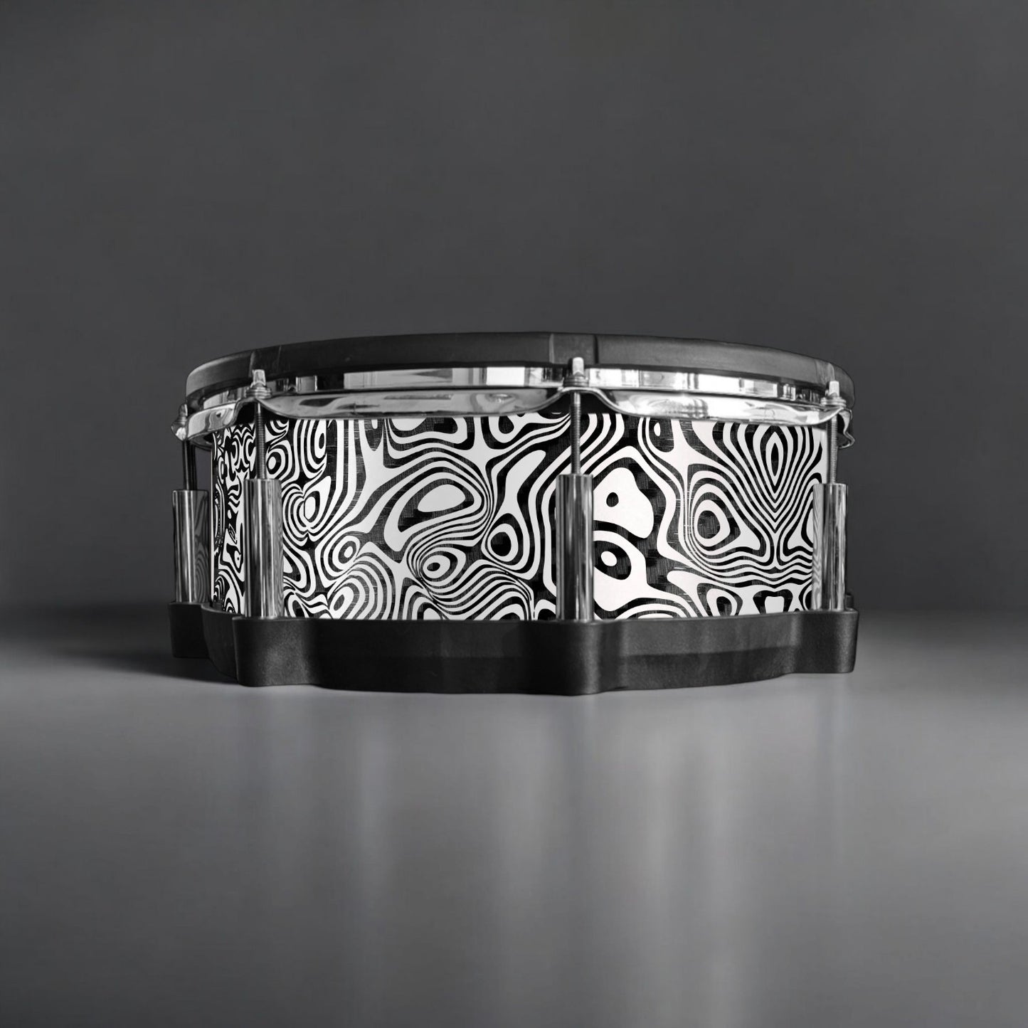 Psychedelic Swirl Drum Wrap