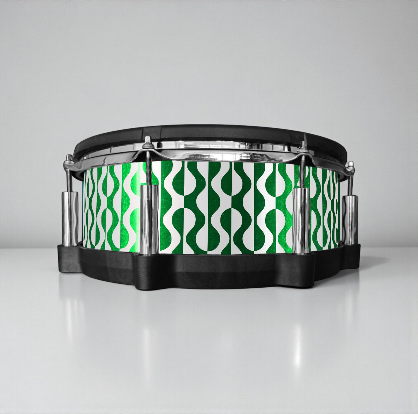 Negative Circles Drum Wrap