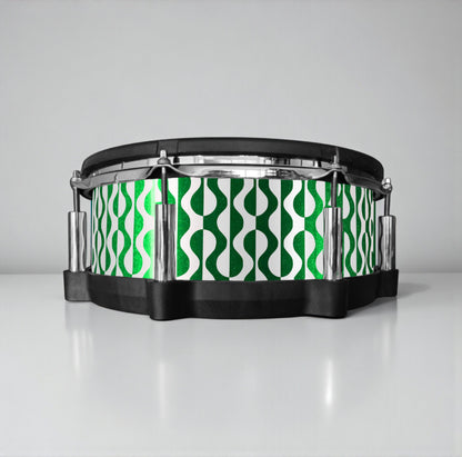 Negative Circles Drum Wrap