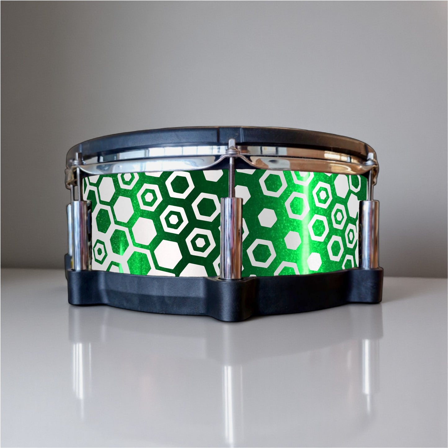 Hexagonal Fade Drum Wrap