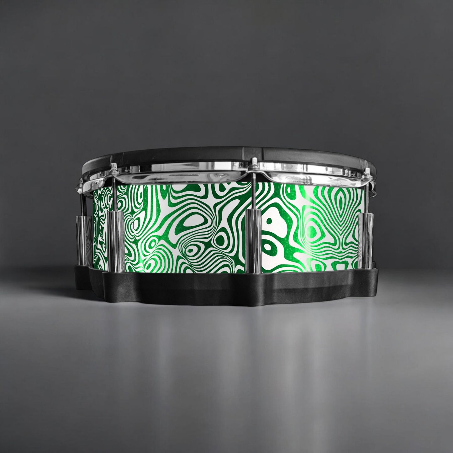 Psychedelic Swirl Drum Wrap