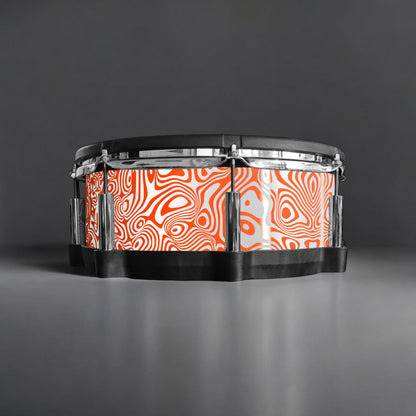 Psychedelic Swirl Drum Wrap