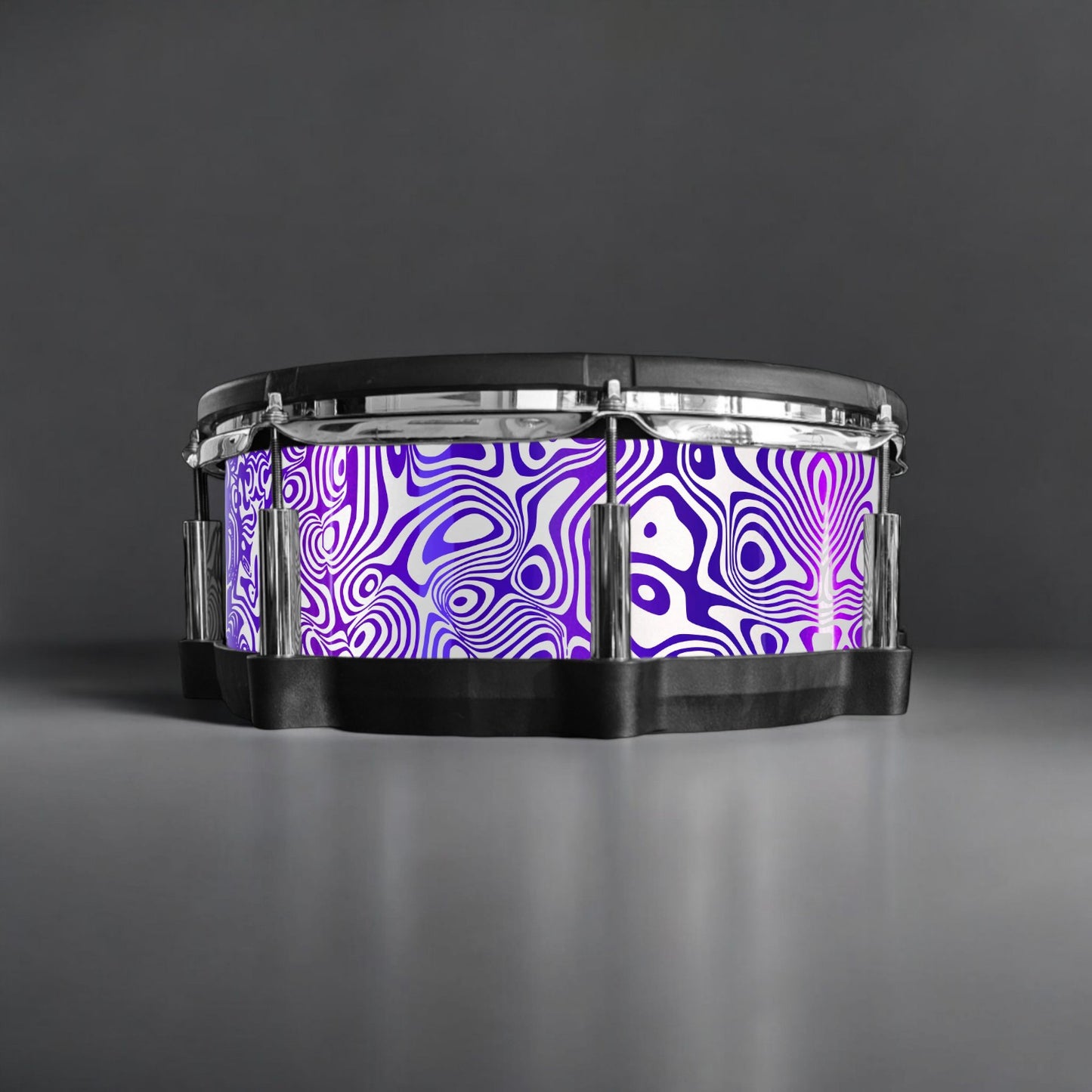 Psychedelic Swirl Drum Wrap
