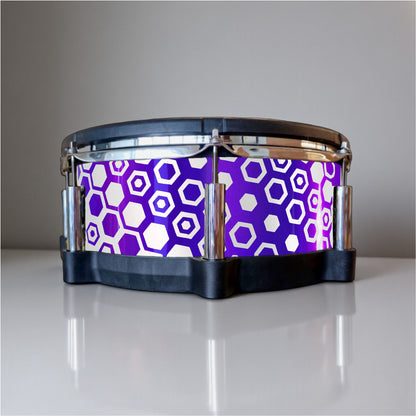Hexagonal Fade Drum Wrap