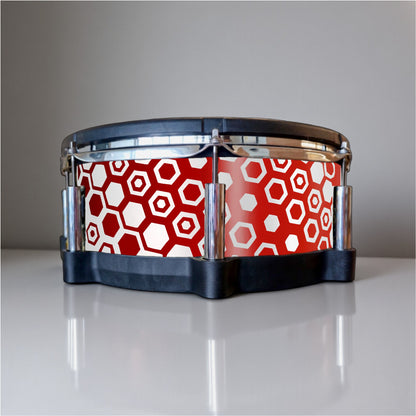 Hexagonal Fade Drum Wrap