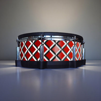 3D Tile Drum Wrap (Black Base)