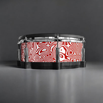 Psychedelic Swirl Drum Wrap