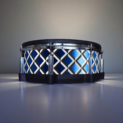 3D Tile Drum Wrap (Black Base)