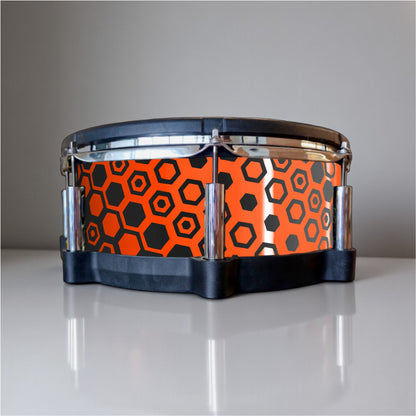 Hexagonal Fade Drum Wrap