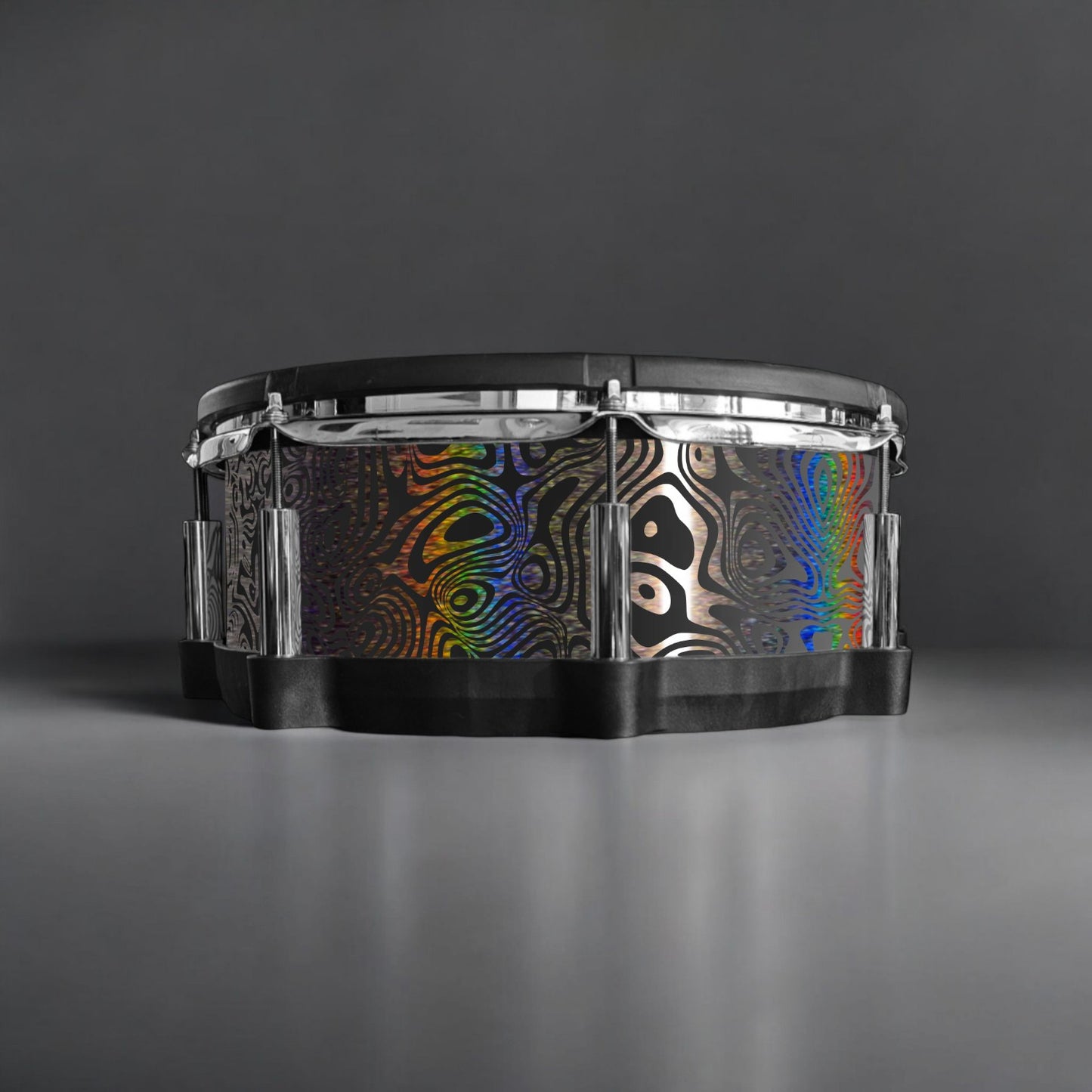 Psychedelic Swirl Drum Wrap