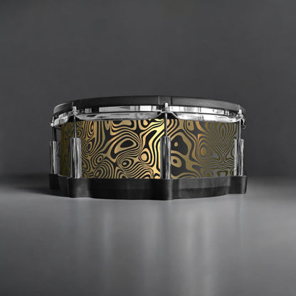 Psychedelic Swirl Drum Wrap