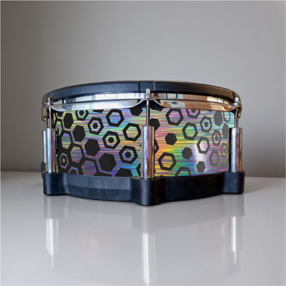 Hexagonal Fade Drum Wrap