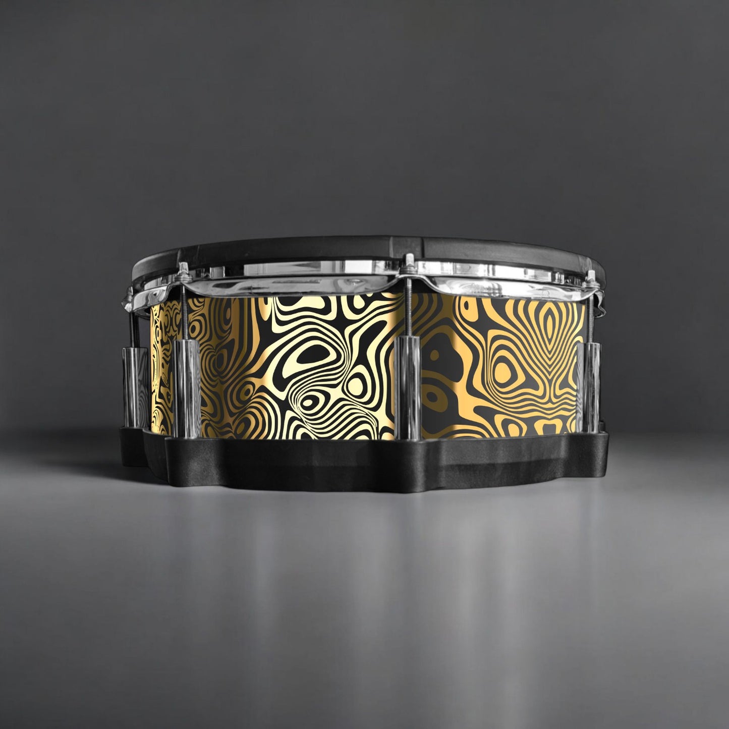 Psychedelic Swirl Drum Wrap