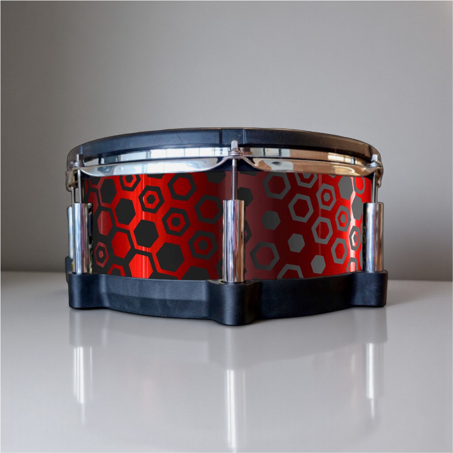 Hexagonal Fade Drum Wrap