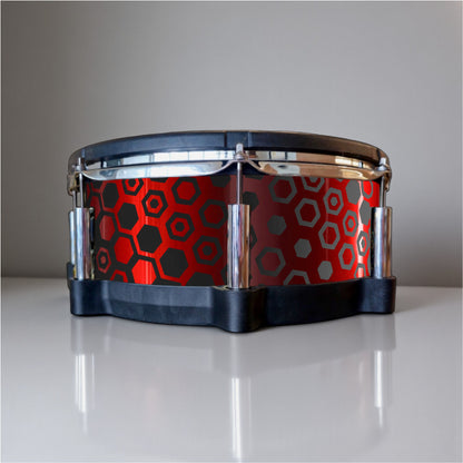 Hexagonal Fade Drum Wrap
