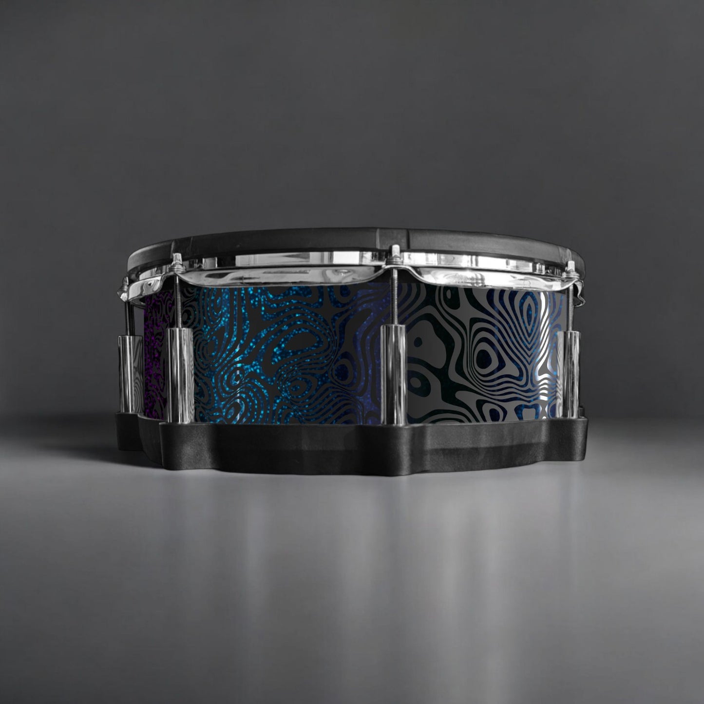 Psychedelic Swirl Drum Wrap