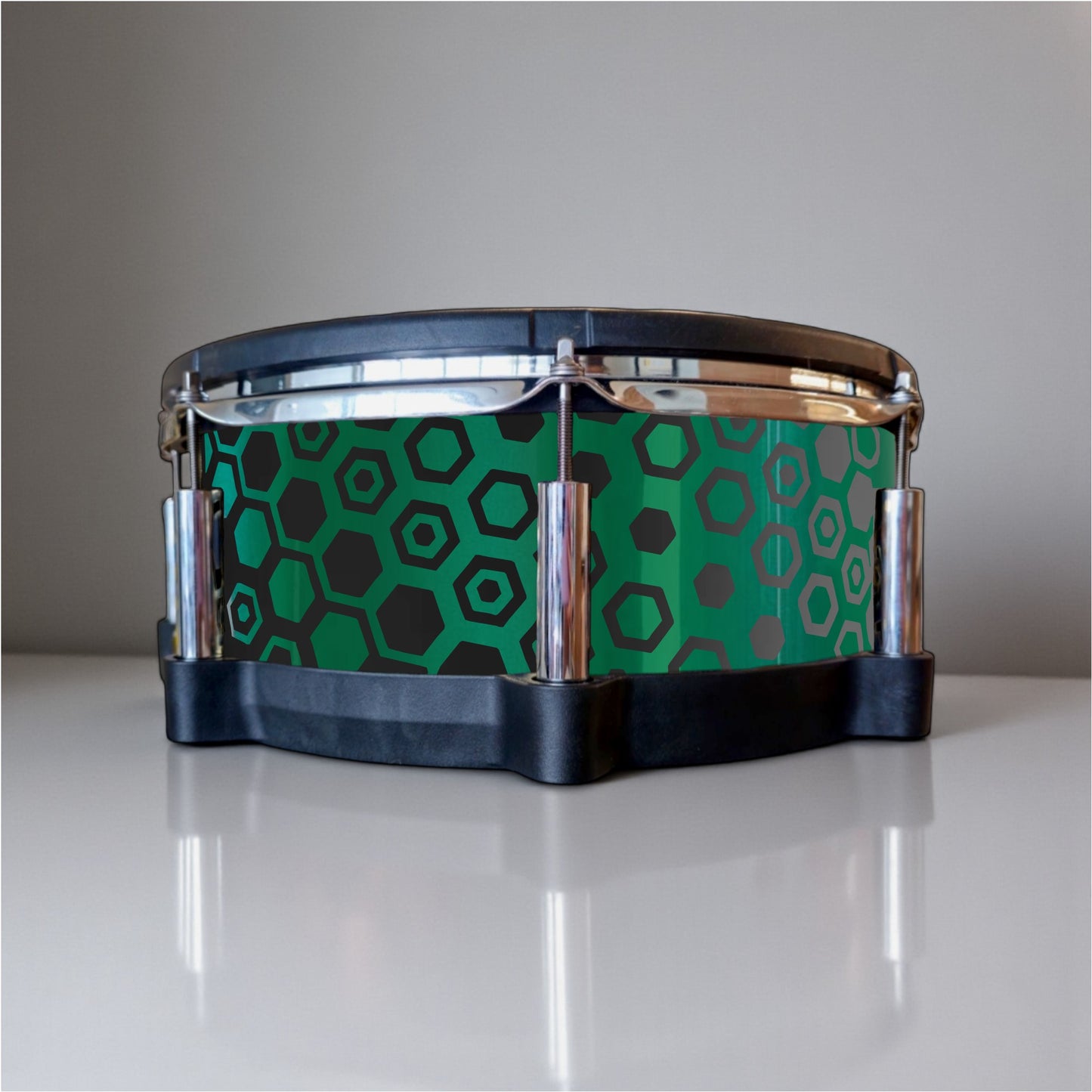 Hexagonal Fade Drum Wrap