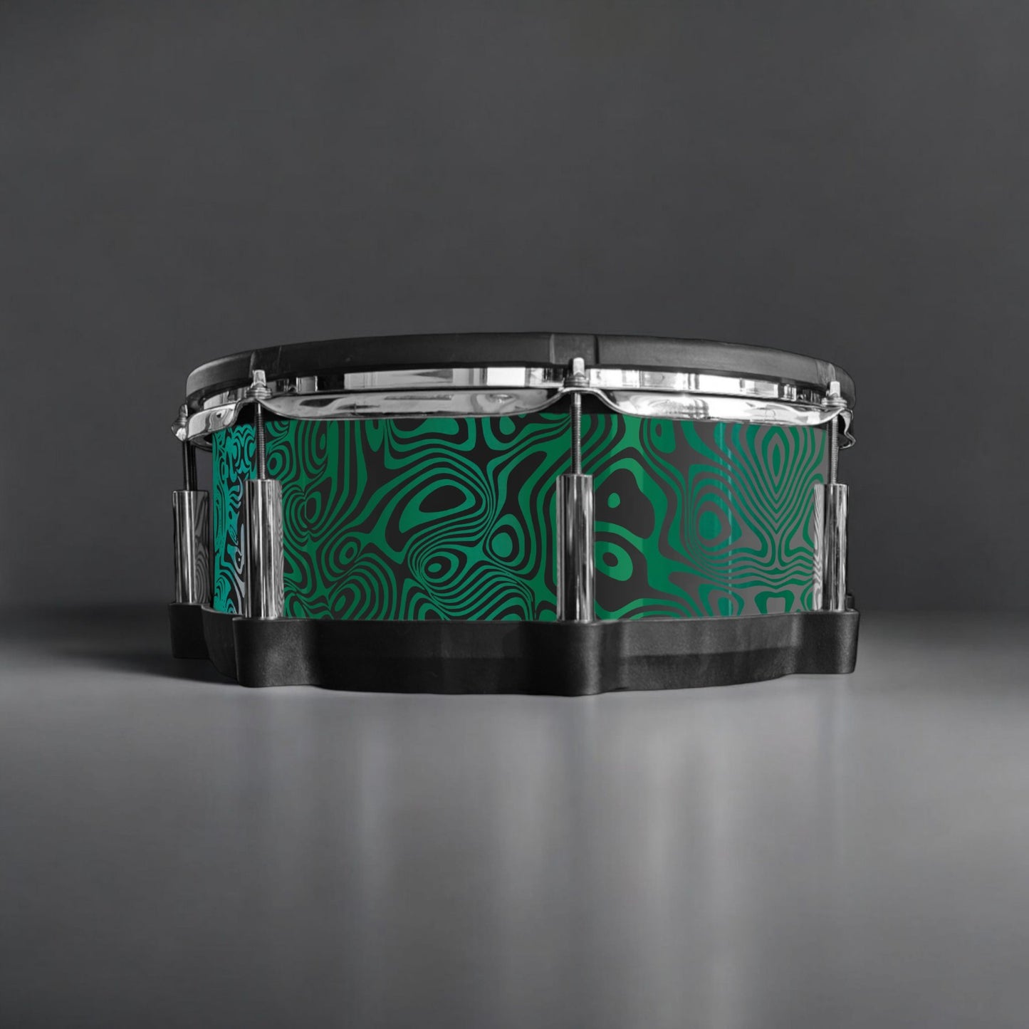 Psychedelic Swirl Drum Wrap