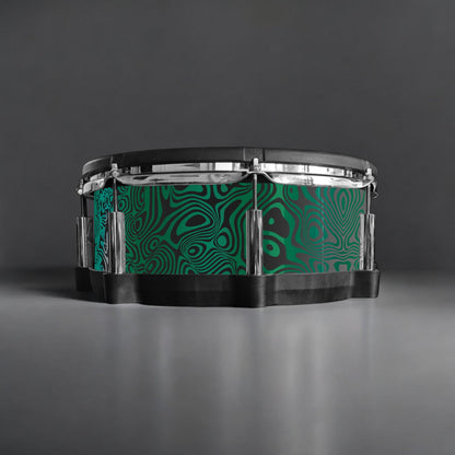 Psychedelic Swirl Drum Wrap