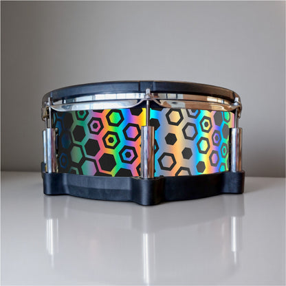 Hexagonal Fade Drum Wrap