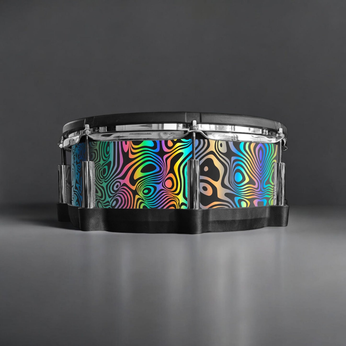 Psychedelic Swirl Drum Wrap