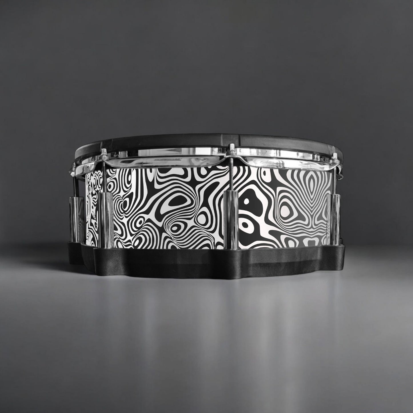 Psychedelic Swirl Drum Wrap