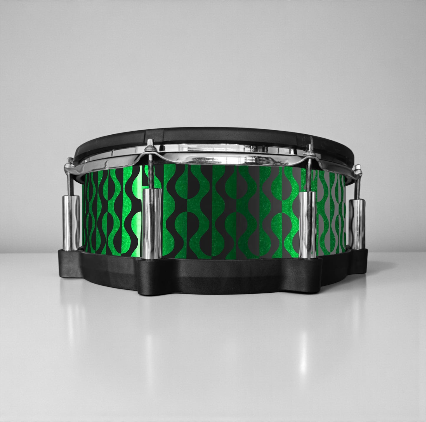 Negative Circles Drum Wrap